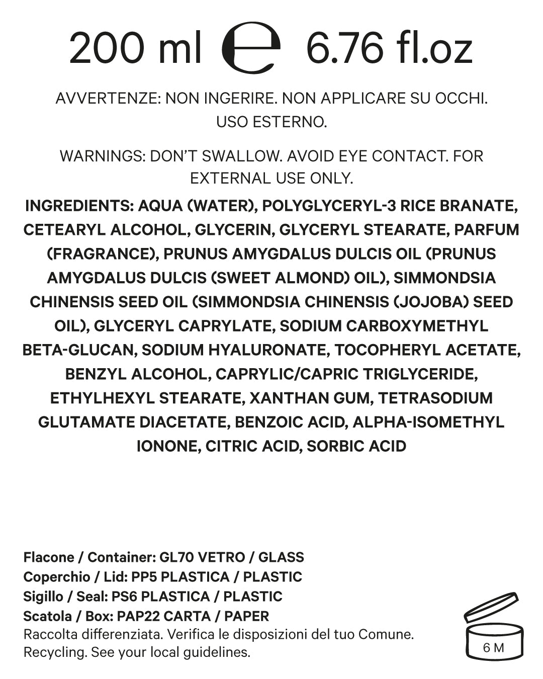 SEYCHELLES CREMA CORPO